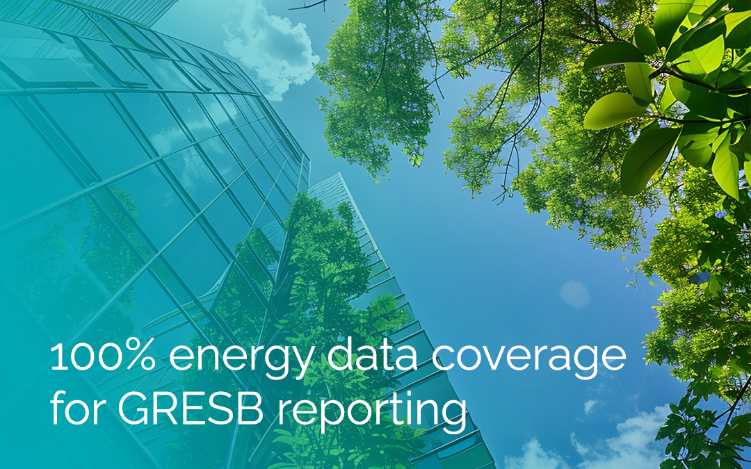 100% energy data coverage for GRESB reporting – If you act now