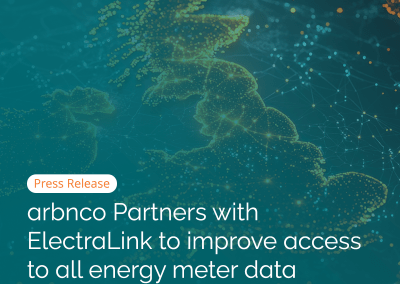 arbnco Partners with ElectraLink to improve access to all energy meter data